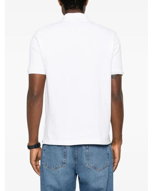 Polo Con Logo Estampado Mackage de hombre de color White