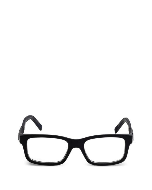 Tag Heuer Black Rectangle Frame Glasses