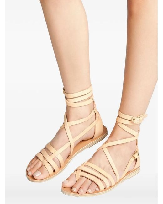 Ancient Greek Sandals Multicolor Satira Flat Sandals