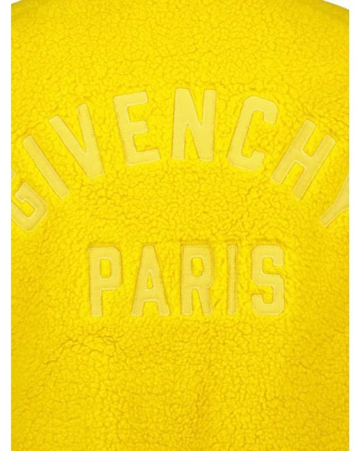 Givenchy Fleeceweste mit Reißverschluss in Yellow für Herren