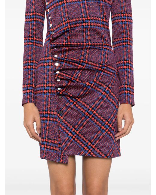 Robe À Coupe Courte Rabanne en coloris Purple