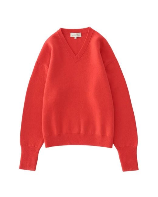 Studio Nicholson Red Pull Loch À Col V