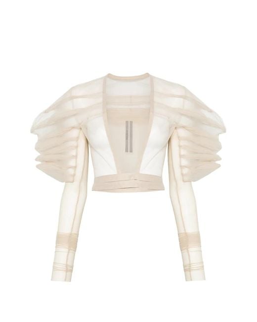 Rick Owens White Rhino Top