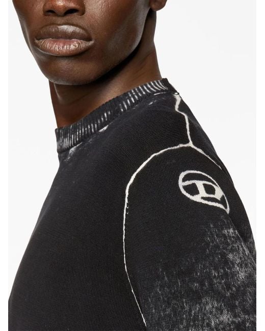 Pull K-Lawrence-B Imprimé DIESEL pour homme en coloris Blue