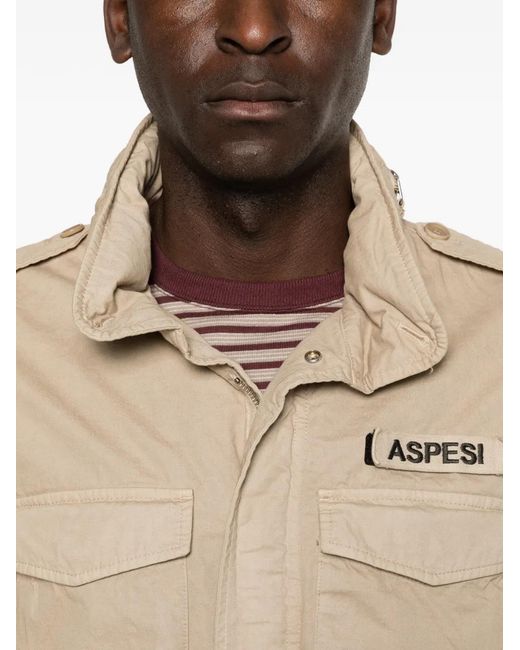 Aspesi Natural Minifield Fap-Pocket Jacket for men