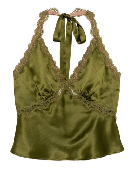 Reformation Monica Top in het Green
