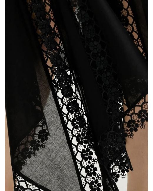 Vestido midi Blossel asimétrico Charo Ruiz de color Black