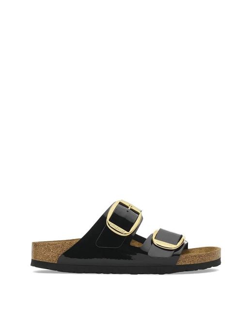 Birkenstock Black Arizona Buckle-Strap Sandals