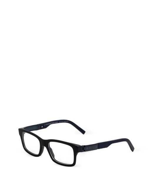 Tag Heuer Black Rectangle Frame Glasses