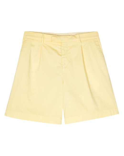Lardini Natural Pleat-detailing Bermuda Shorts for men