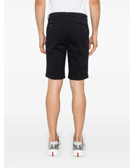 Briglia 1949 Blue Twill Bermuda Shorts for men