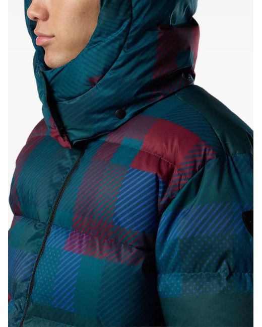 Rossignol Blue Abel Down Hoodie Jacket for men