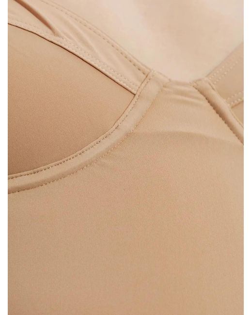 Vetements White Long-Sleeve Bodice Body