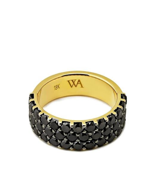 Jewels Aficionado 18Kt Geelgouden Ring Met Diamant in het Metallic voor heren