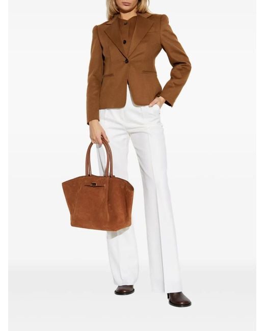 Max Mara Brown Camel Drap Short Jacket