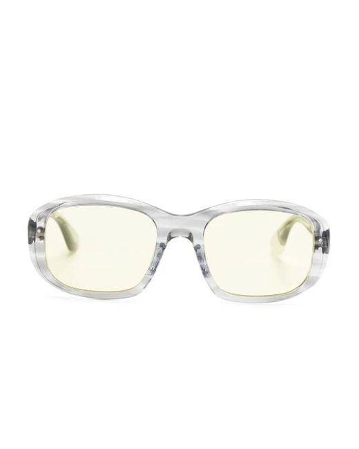 Gafas de sol Oval Shape de x Blanc MASU de color Natural