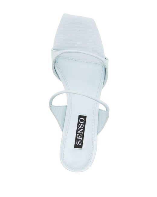 Senso White Taylah Open-Toe 40Mm Sandals