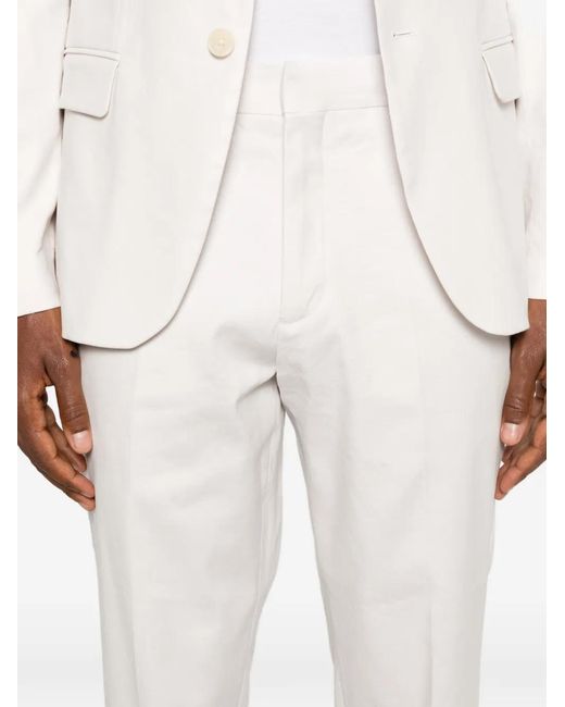 Calvin Klein Plooibroek in het White voor heren
