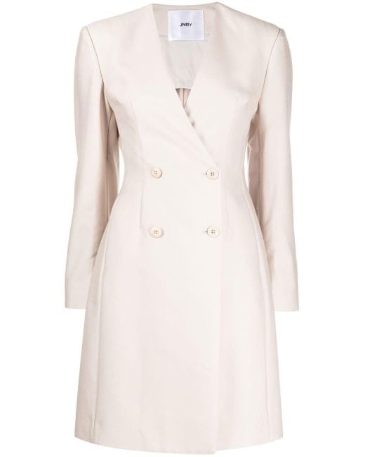 JNBY Trench Coat Dress in Natural | Lyst UK