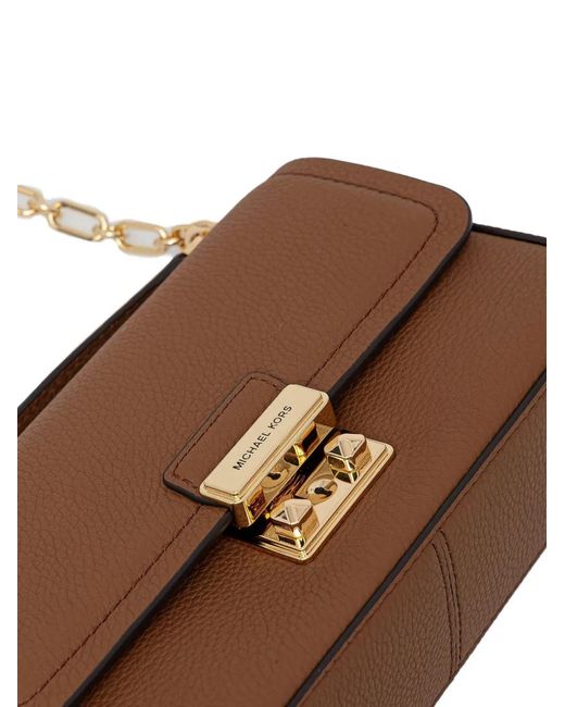 MICHAEL Michael Kors Brown Petit Sac À Bandoulière Tribeca