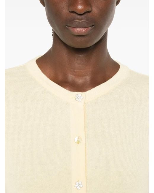 ViCOLO Natural Buttoned Cardigan