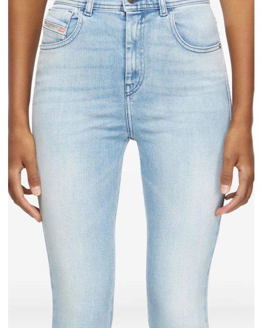 DIESEL Blue 1984 High-Waist Jeans