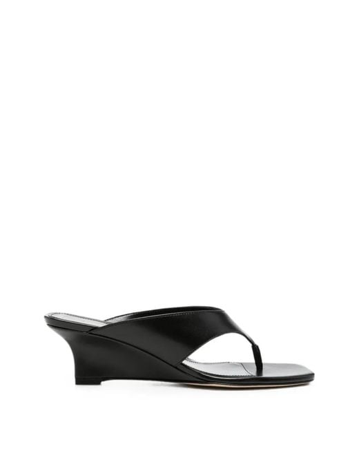 Stuart Weitzman White Wedge-Heel Sandals