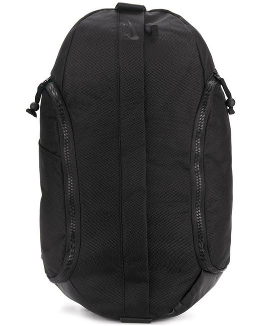 Nike Black Middle Zip Backpack for men