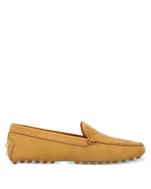 Tod's Brown Flat Shoes
