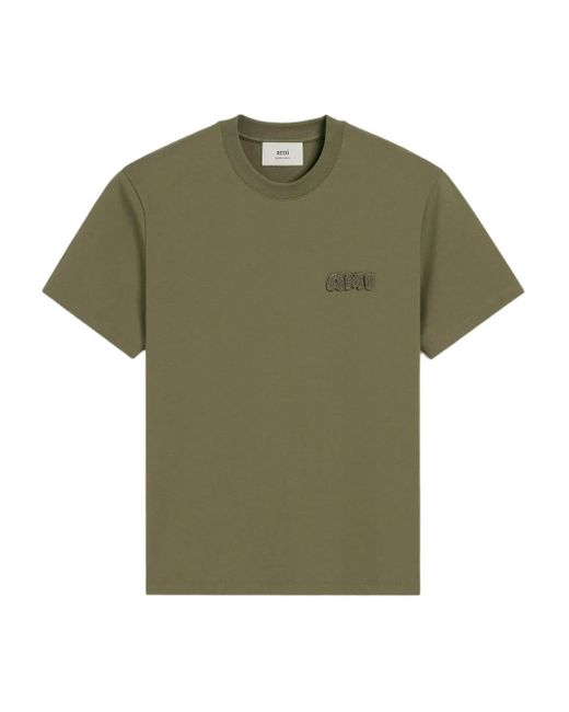 AMI コットン Tシャツ Green