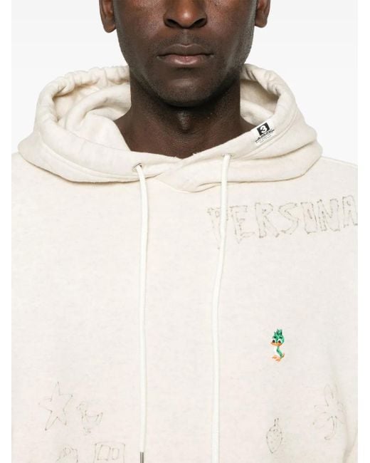 メンズ Maison Mihara Yasuhiro グラフィティ パーカー White