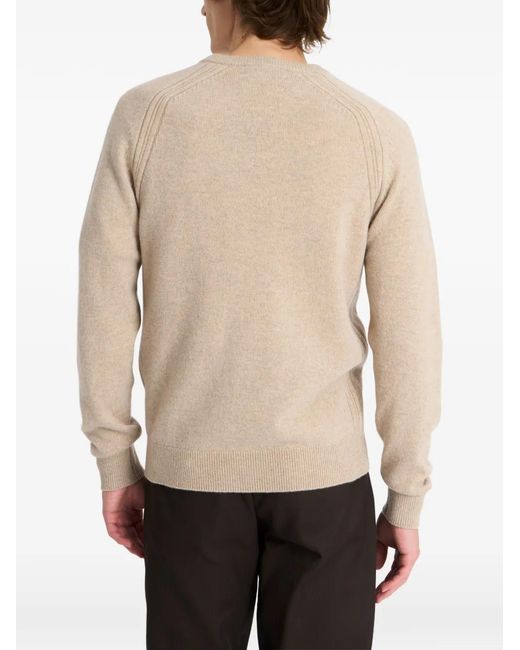 Pringle of Scotland Natural V-Neck Sweater for men