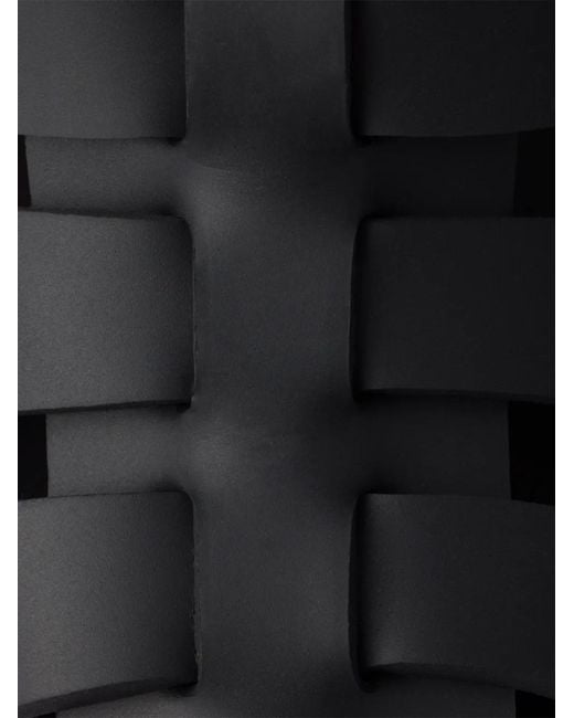 Prada Black Cage Heel Sandals