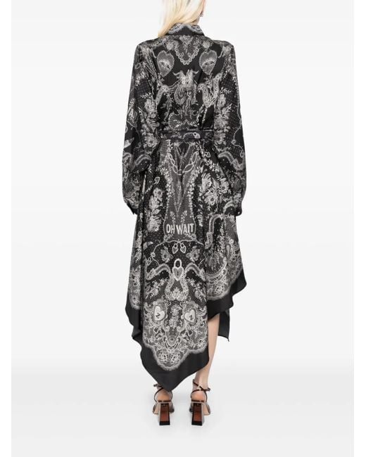 Zimmermann Crush シャツドレス Black