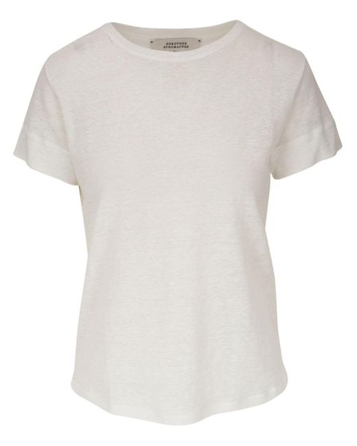 Camiseta Natural Ease Dorothee Schumacher de color White