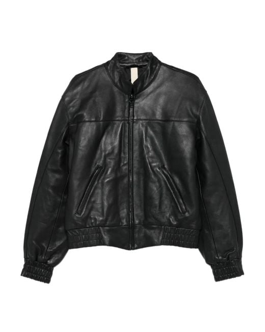 sunflower Black Zip-Front Elasticated-Cuff Jacket for men