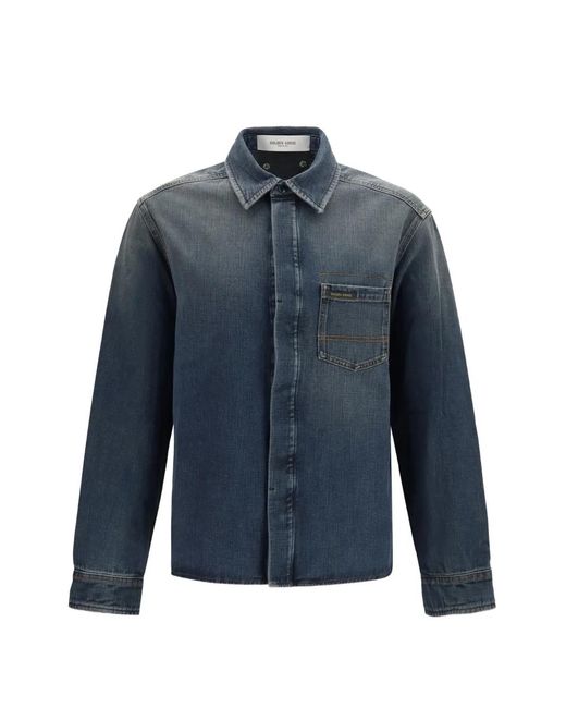 Golden Goose Deluxe Brand Blue Journey M's Boxi Shirt for men