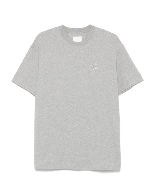メンズ Givenchy 4g ビジューtシャツ Gray