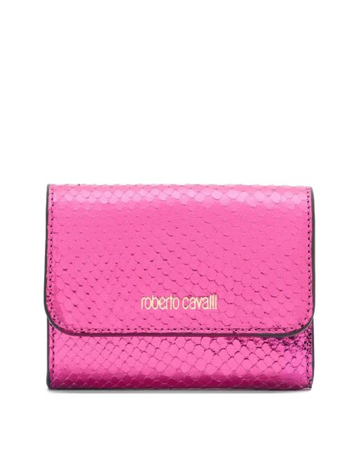 Roberto Cavalli レザー 財布 Pink