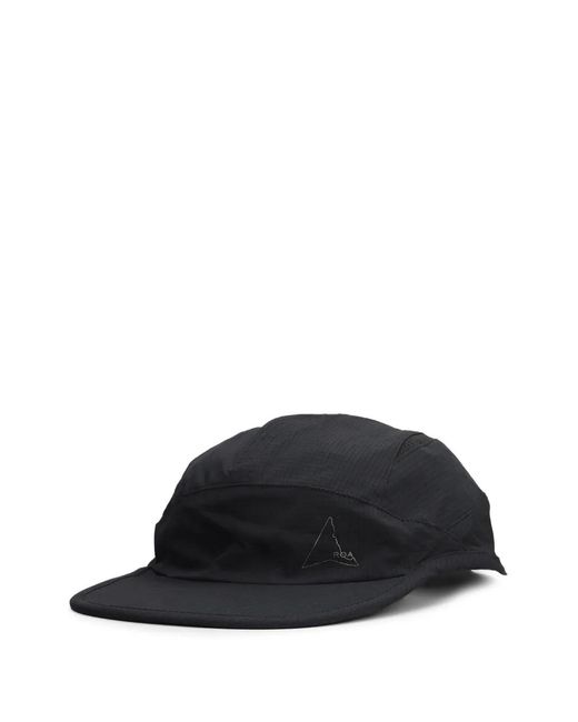 Roa Black Aair Floweave Ripstop Cap for men