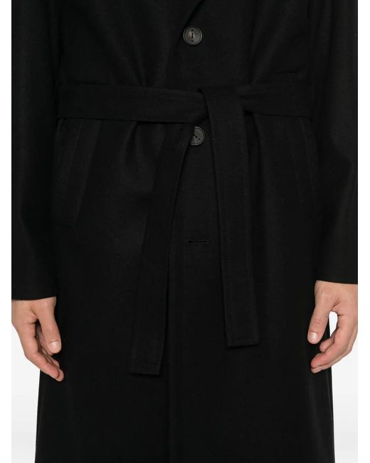 Abrigo Ostuni con botones Hevò de hombre de color Black