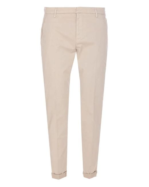 Pantalon Chino Gaubert Dondup pour homme en coloris Natural