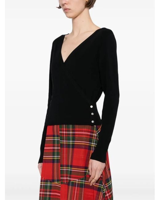 Agnes B. Black Cotton Top