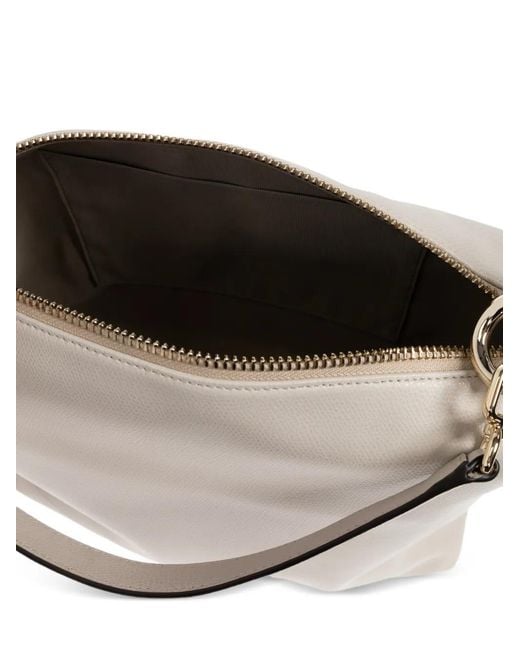 Furla White Medium Tonie Shoulder Bag