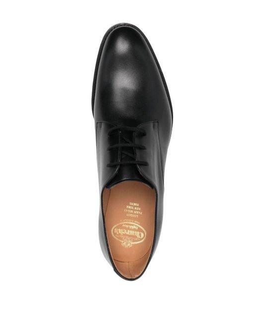 Zapatos de vestir Grafton Derby Churchs de Cuero de color Negro para hombre Hombre Zapatos de Zapatos con cordones de Zapatos brogue 