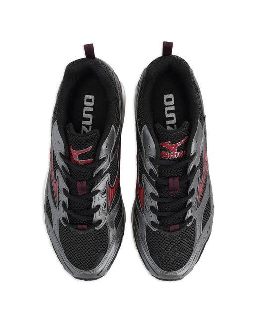 Mizuno White Mxr Sport 9 Panelled Sneakers