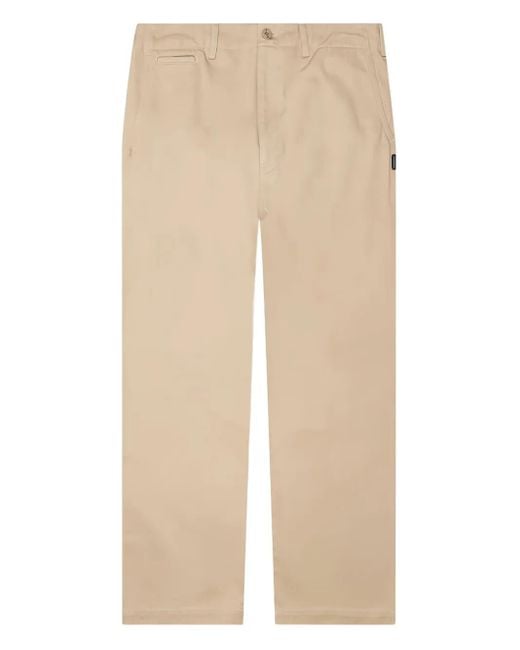 Pantalones chinos con botones Neighborhood de hombre de color Natural