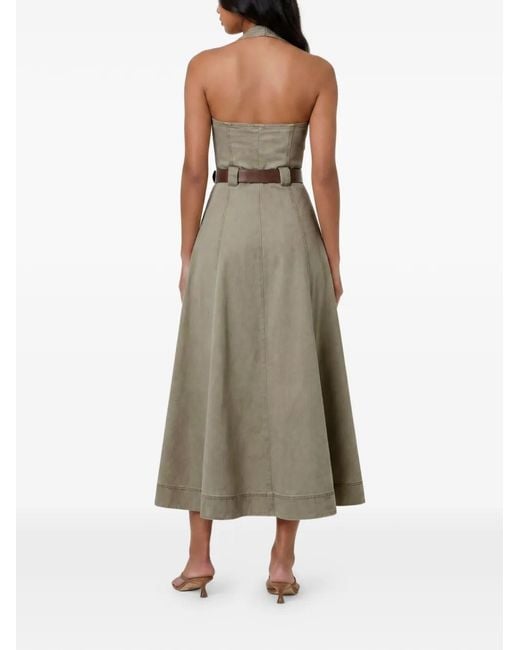 Nicholas Natural Anastasia Halter-Neck Midi Dress