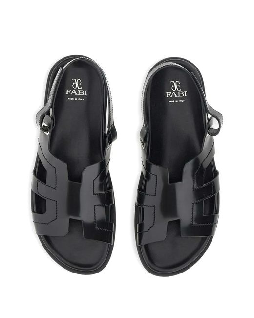 Fabi White Appaloosa Sandals for men