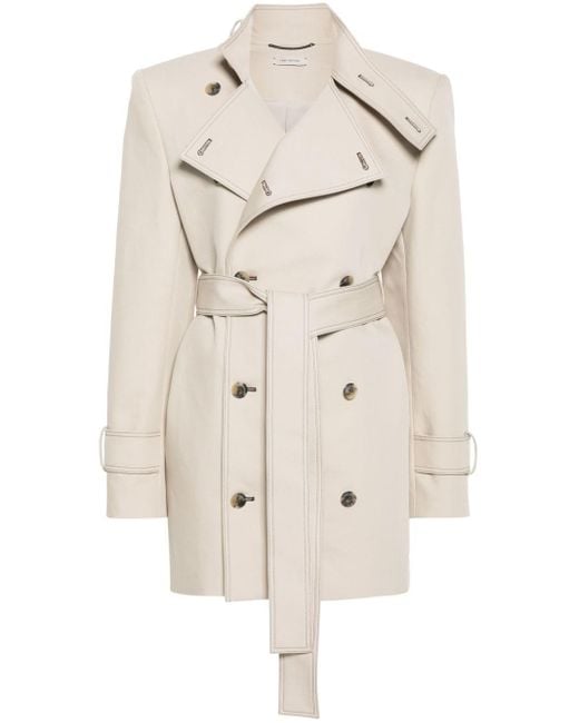 The Mannei Natural Stockholm Cotton Trench Coat